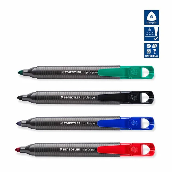 ปากกามาร์คเกอร์ ปากกาเขียน CD Staedtler รุ่น Luna 3452 image 2 ปากกามาร์คเกอร์ ปากกาเขียน CD Staedtler รุ่น Luna 3452 image 2