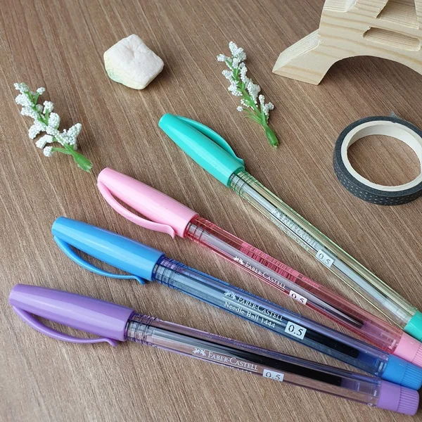 (1 ด้าม) Faber-Castell ปากกาลูกลื่น 0.5มม. รุ่น 1444 image 2