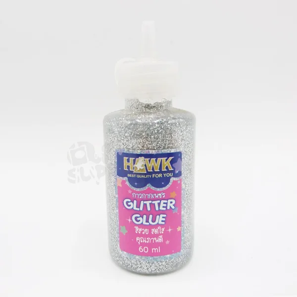 กาวกากเพชร Hawk Glitter Glue 60ml. คละสี image 6 กาวกากเพชร Hawk Glitter Glue 60ml. คละสี image 6
