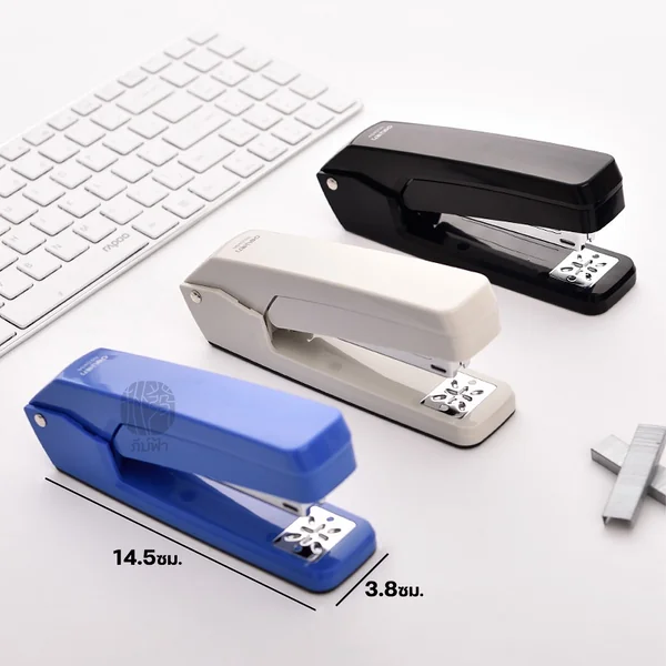 Deli เครื่องเย็บ เครื่องเย็บกระดาษ หมุน 360° คละสี รุ่น 0434 image 4 Deli เครื่องเย็บ เครื่องเย็บกระดาษ หมุน 360° คละสี รุ่น 0434 image 4