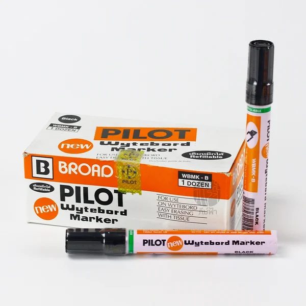 (ยกกล่อง) 12 ด้าม ปากกาไวท์บอร์ด ปากแหลม/ปากตัด Pilot image 3