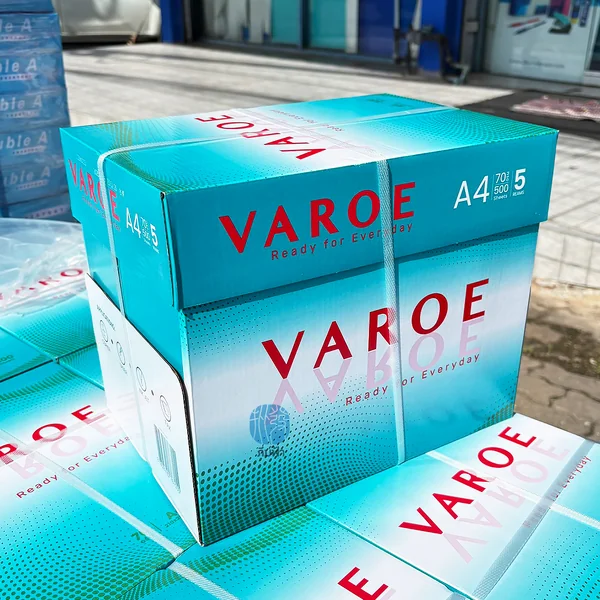 (ยกกล่อง 5 รีม) [A4] VAROE กระดาษถ่ายเอกสาร ขนาด A4 หนา 70 แกรม 500 แผ่น/รีม image 7