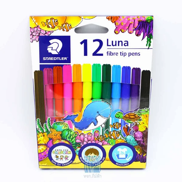 ปากกาสีเมจิก Luna STAEDTLER 12 สีและ 24 สี image 7