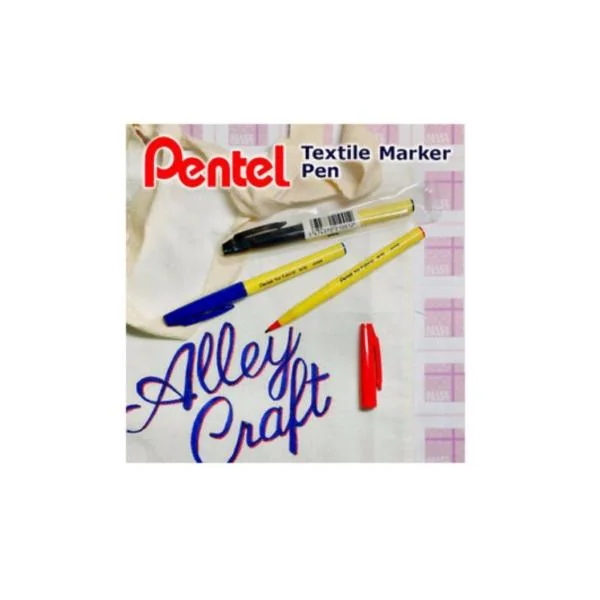 ( 1 ด้าม ) ปากกาเขียนผ้า 2 มม. Pentel รุ่น M10 image 2 ( 1 ด้าม ) ปากกาเขียนผ้า 2 มม. Pentel รุ่น M10 image 2