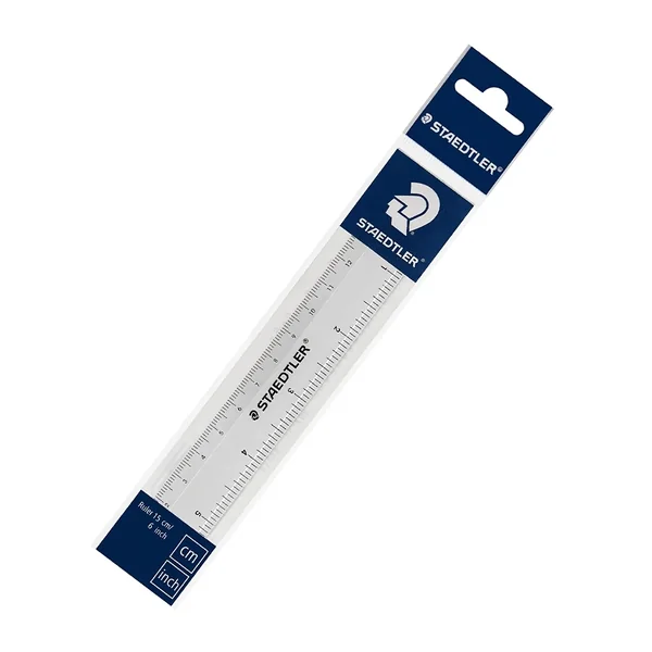 ไม้บรรทัด ไม้บรรทัดพลาสติก 15ซม./30ซม. Staedtler (1 อัน) image 4 ไม้บรรทัด ไม้บรรทัดพลาสติก 15ซม./30ซม. Staedtler (1 อัน) image 4