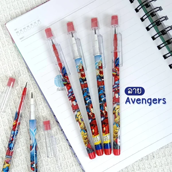 ดินสอต่อไส้ Elfen ลายการ์ตูนลิขสิทธิ์ บรรจุ 10 ไส้ ความเข้ม HB image 2 ดินสอต่อไส้ Elfen ลายการ์ตูนลิขสิทธิ์ บรรจุ 10 ไส้ ความเข้ม HB image 2
