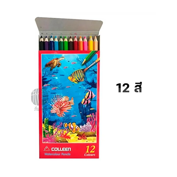 สีไม้ สีไม้ระบายน้ำคอลลีน Colleen 12 / 24 / 36 สี image 2 สีไม้ สีไม้ระบายน้ำคอลลีน Colleen 12 / 24 / 36 สี image 2
