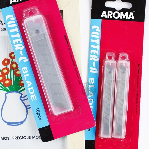 ใบมีด ใบมีดคัตเตอร์ 30/45องศา Aroma image 2 ใบมีด ใบมีดคัตเตอร์ 30/45องศา Aroma image 2