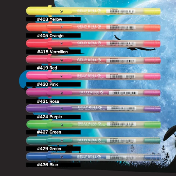 (1 ด้าม) Sakura ปากกาเจลลี่โรล Gelly Roll รุ่น Moonlight image 2