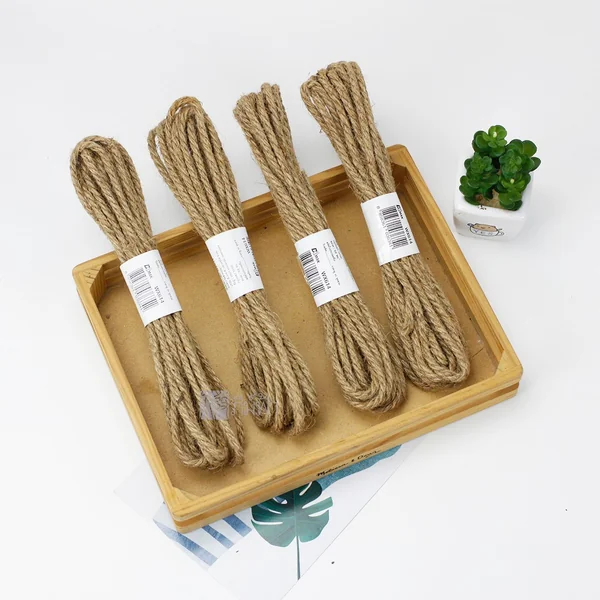 ( 1 มัด) เชือกปอ เชือกกระสอบ เชือกน้ำตาล สีธรรมชาติ DIY รุ่น WX613 /WX 614 /WX 623 image 5 ( 1 มัด) เชือกปอ เชือกกระสอบ เชือกน้ำตาล สีธรรมชาติ DIY รุ่น WX613 /WX 614 /WX 623 image 5