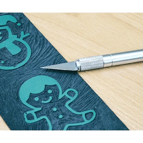 Mornsun มีดคัตเตอร์ Art Knife ด้ามอลูมีเนียม +3ใบมีด รุ่น 11132