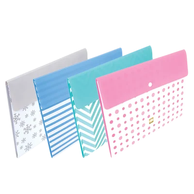 Elephant แฟ้ม แฟ้มกระดุม 4 ช่อง ขนาด A4 File Idea รุ่น F04P image 2