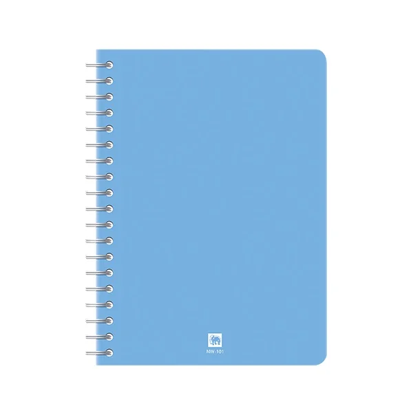 สมุดบันทึก สันห่วง ปกPP ขนาด B5 70แกรม/60แผ่น ตราช้าง รุ่น NW-101 image 2 สมุดบันทึก สันห่วง ปกPP ขนาด B5 70แกรม/60แผ่น ตราช้าง รุ่น NW-101 image 2