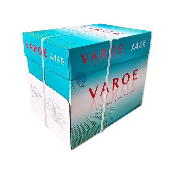(ยกกล่อง 5 รีม) [A4] VAROE กระดาษถ่ายเอกสาร ขนาด A4 หนา 70 แกรม 500 แผ่น/รีม image 6