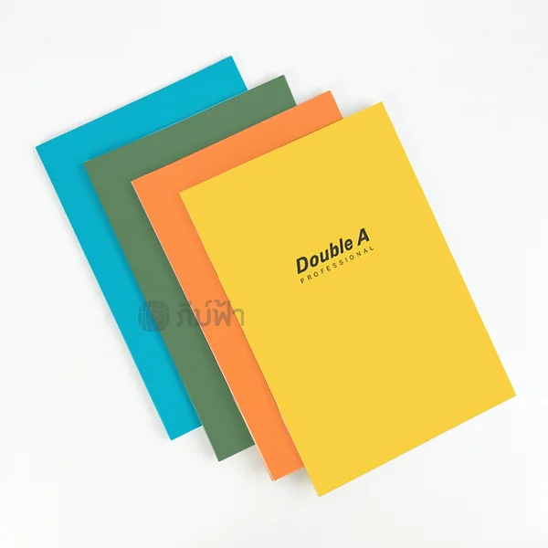 สมุดบันทึก สมุดโน๊ต Double A Professional ขนาด ตัด9 (158*235mm) 24แผ่น หนา 70แกรม image 8