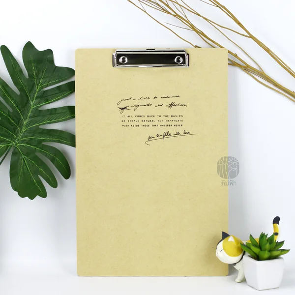 คลิปบอร์ดกระดานอัด MDF e-file รุ่น CCB15 image 4 คลิปบอร์ดกระดานอัด MDF e-file รุ่น CCB15 image 4