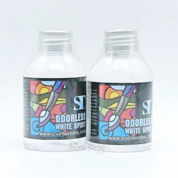 น้ำยาล้างพู่กัน-สีเพ้นท์แก้ว ST Odorless white spirit image 2