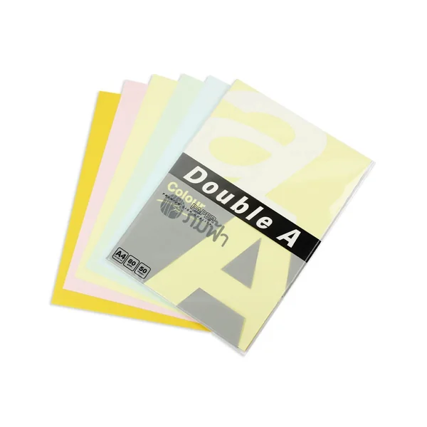 กระดาษสี Double A ขนาด A4 หนา 80 แกรม จำนวน 50 แผ่น image 3 กระดาษสี Double A ขนาด A4 หนา 80 แกรม จำนวน 50 แผ่น image 3