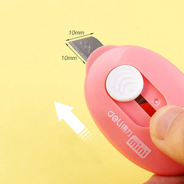 คัตเตอร์ คัตเตอร์ มินิ ขนาดพกพา Deli รุ่น 2081 image 2