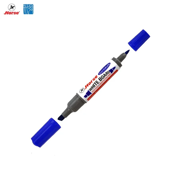 (1 ด้าม) ปากกาไวท์บอร์ด ลบได้ 2 หัว ตราม้า กลิ่นไม่ฉุนรุนแรง ปราศจากสาร Xylene image 2 (1 ด้าม) ปากกาไวท์บอร์ด ลบได้ 2 หัว ตราม้า กลิ่นไม่ฉุนรุนแรง ปราศจากสาร Xylene image 2