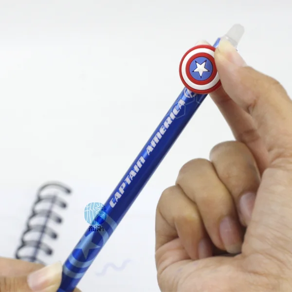 ปากกาลบได้ 0.5 มม. ลายการ์ตูนลิขสิทธิ์ ฮีโร่มาร์เวล MARVEL image 5 ปากกาลบได้ 0.5 มม. ลายการ์ตูนลิขสิทธิ์ ฮีโร่มาร์เวล MARVEL image 5