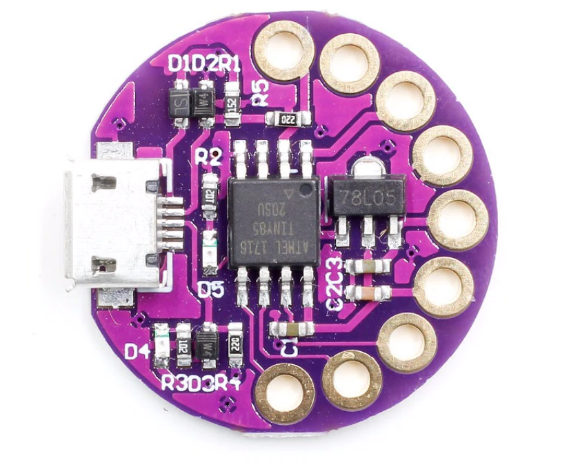 LilyPad ATTINY85 digispark Wearable บอร์ด arduino ขนาดจิ๋ว - TESR Shop